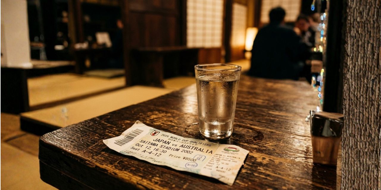 観戦ｘ温泉掛ける地酒