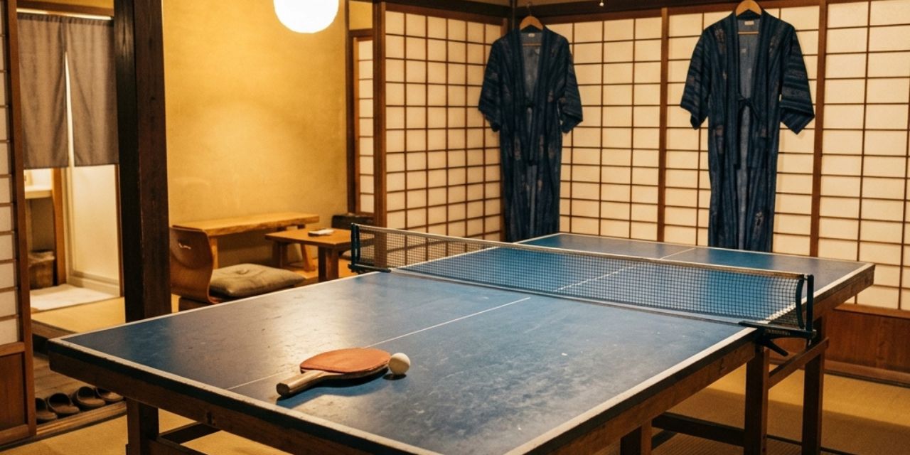 温泉卓球の「おもてなし」
