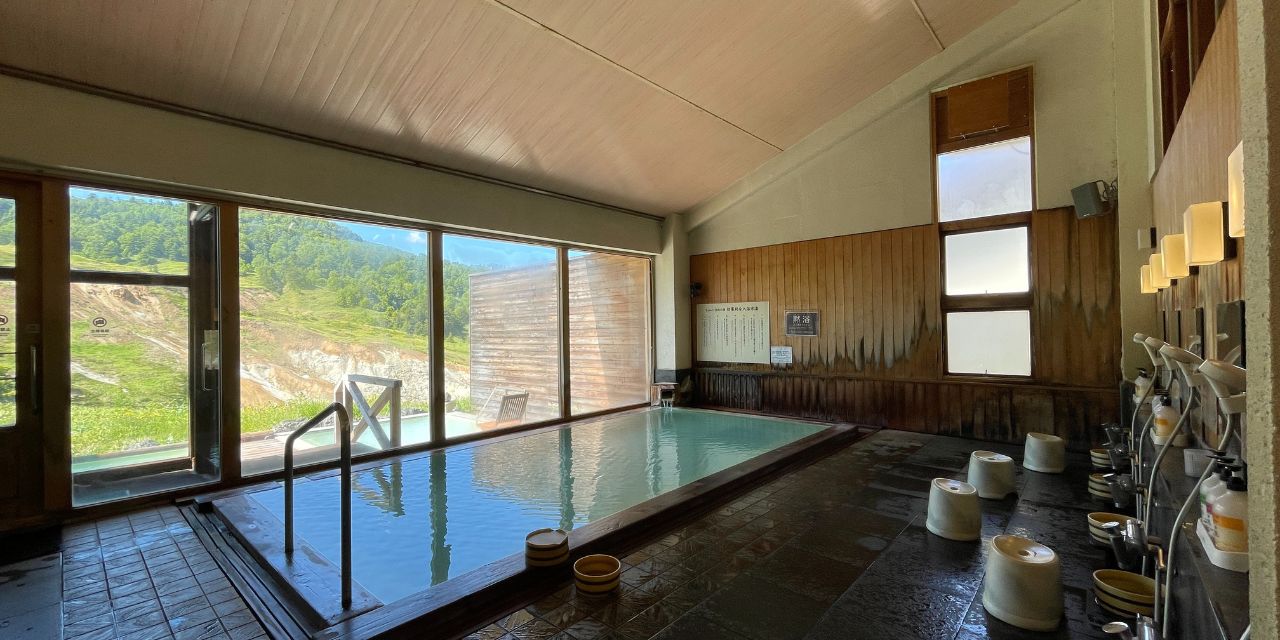 温泉の「静」