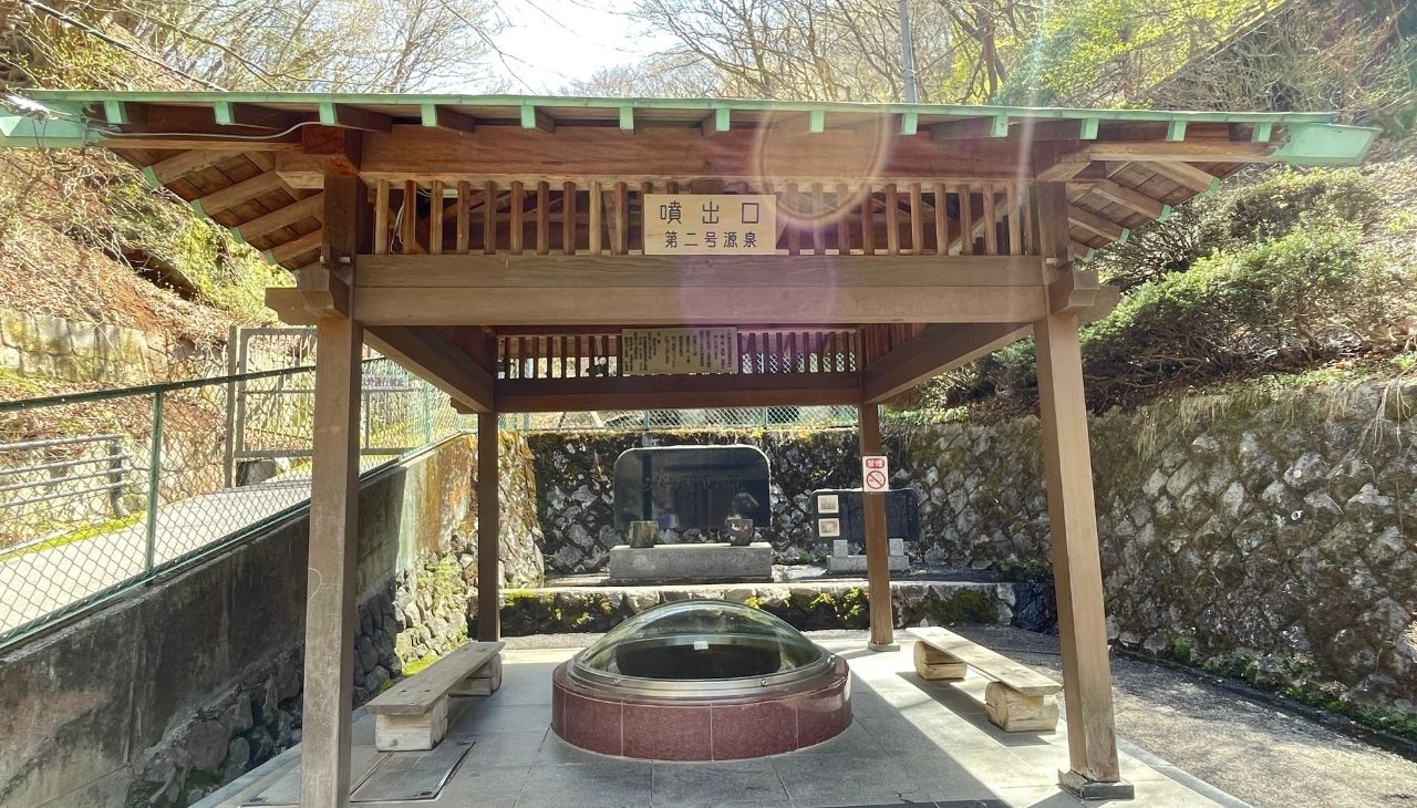 伊香保温泉の源泉